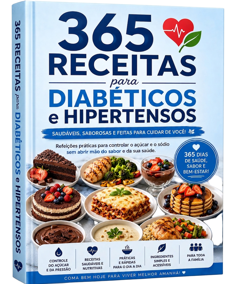 365 Receitas para Diabéticos e Hipertensos
